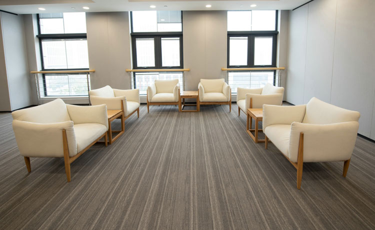 编织纹PVC地板 商用办公室会议室会所酒店编织纹地胶垫-ADC弹性地板