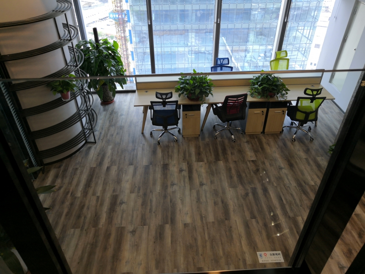 木宝 办公室医院地胶防水防滑耐磨卷材PVC塑胶地板-ADC弹性地板