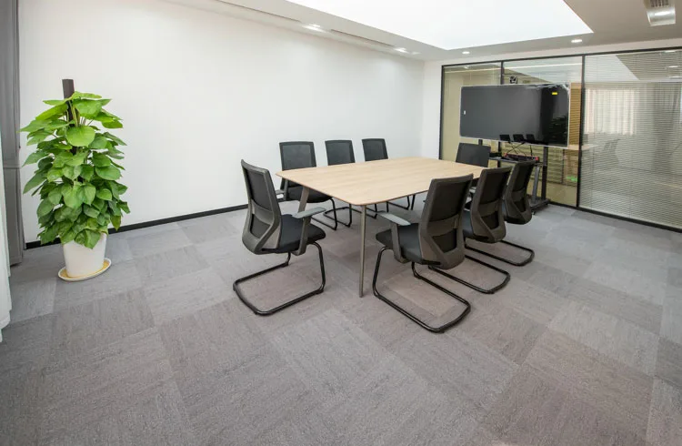 地毯纹 石塑地板 家用商用办公室PVC片材地板-ADC弹性地板