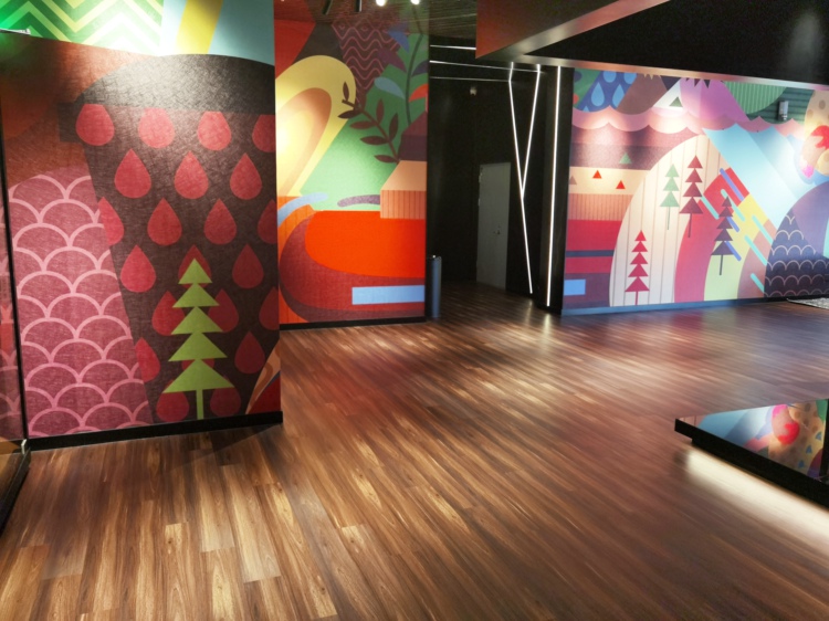 PVC锁扣地板 家用商用防水防滑耐磨SPC卡扣式地板石晶地板石塑地板-ADC弹性地板
